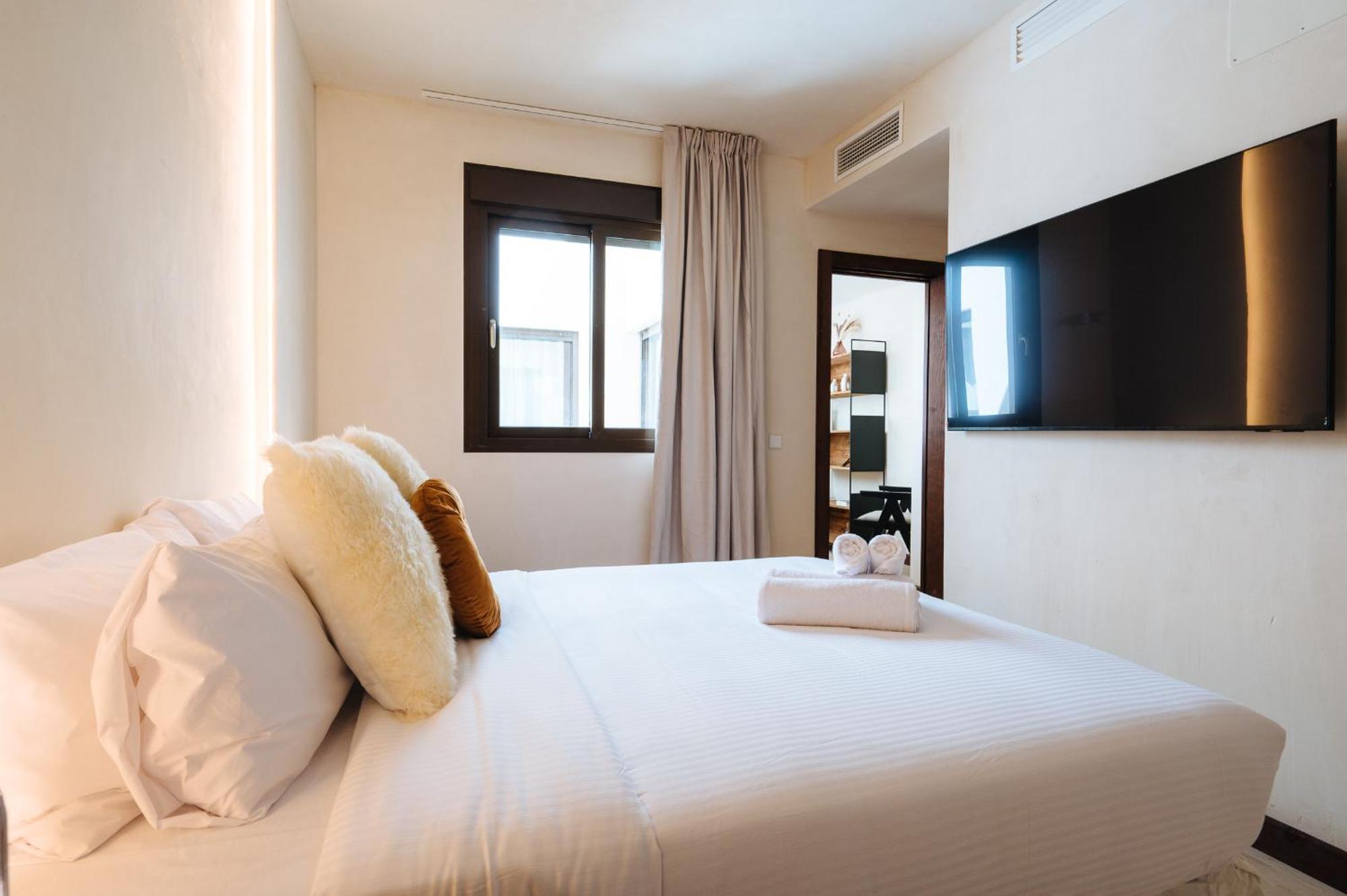 Apartamentos La Vistosona Sevilla Buitenkant foto