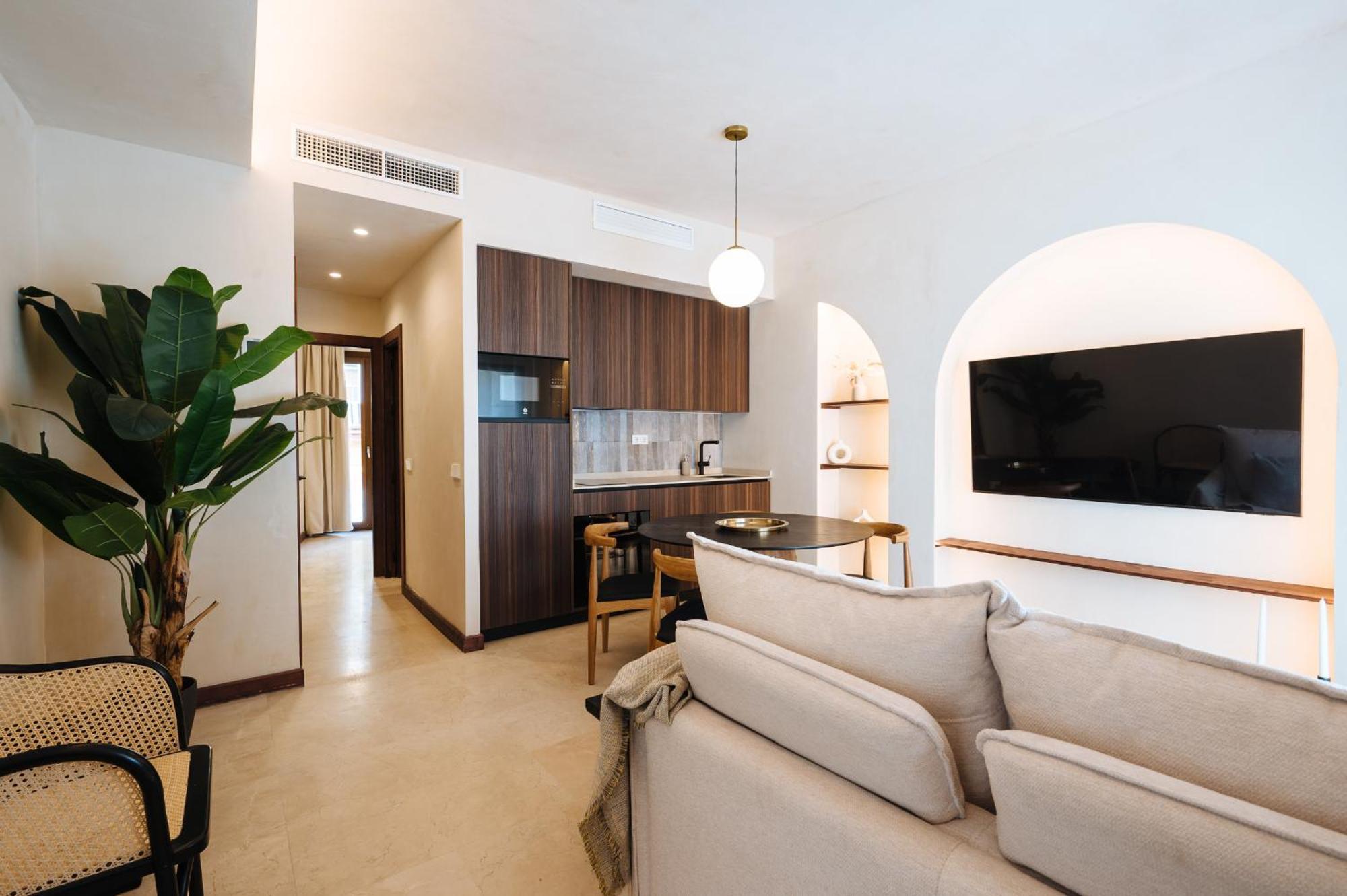 Apartamentos La Vistosona Sevilla Buitenkant foto